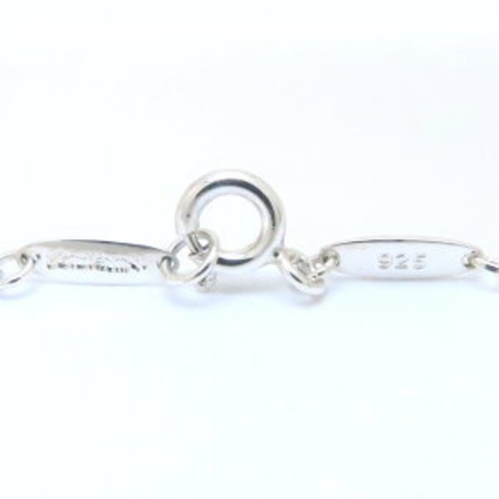 Tiffany Infinity Cross Necklace Long Chain Silver View 5